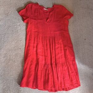 100% Linen Francesca Bettini dress M